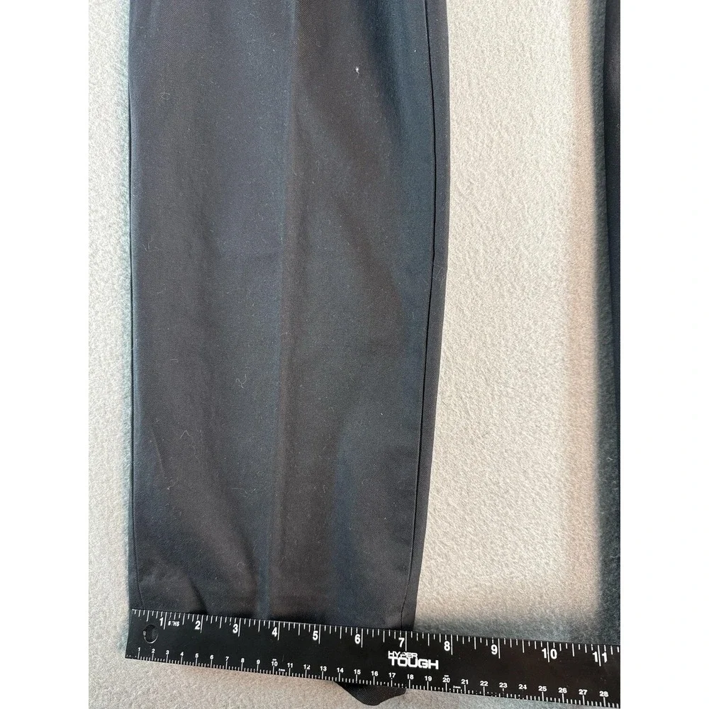 Banana Republic Pants Mens 33x34 Black Slim Fit Stretch Chino Straight Casual